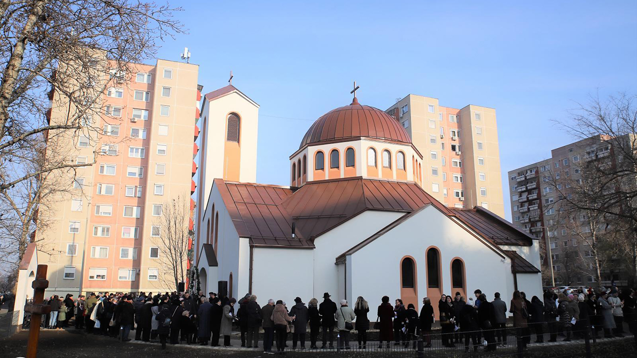 Felszentelték a Szentháromság templomot Debrecen-Tócóskertben