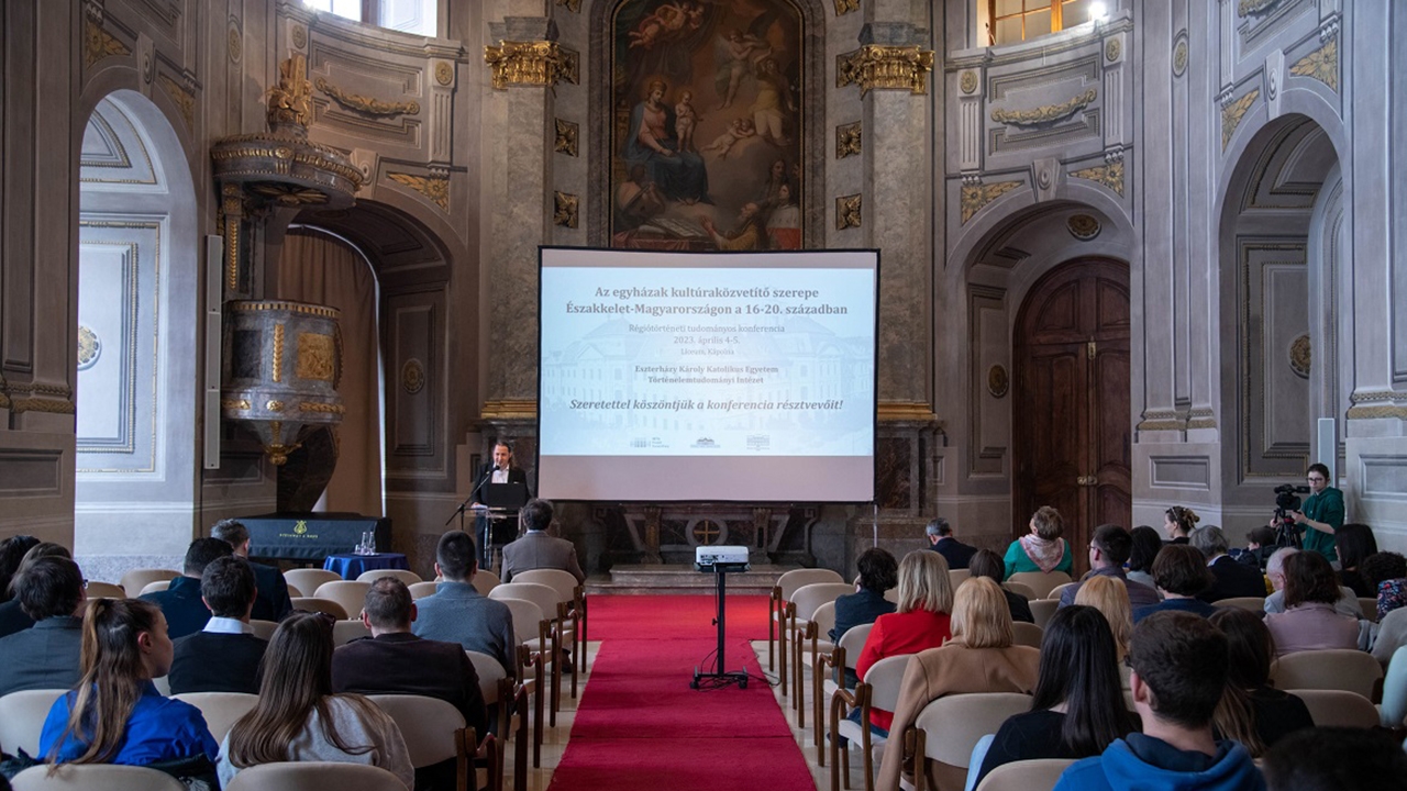 Az egyházak kultúraközvetítő szerepe Északkelet-Magyarországon – Régiótörténeti konferencia Egerben