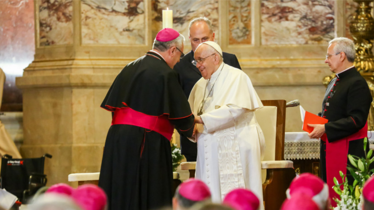Köszönet a nagy szeretetért – Ferenc pápa levele Veres András püspöknek, az MKPK elnökének kép