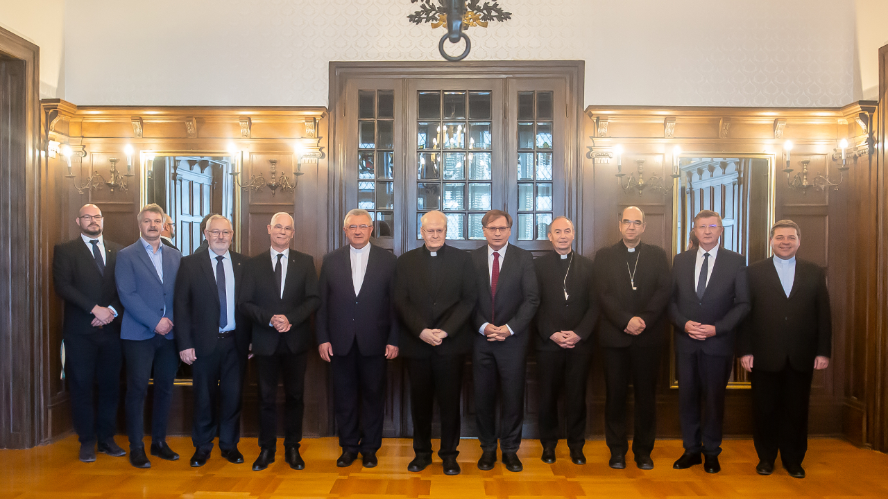 A három legnagyobb magyarországi keresztény egyház püspökei találkoztak