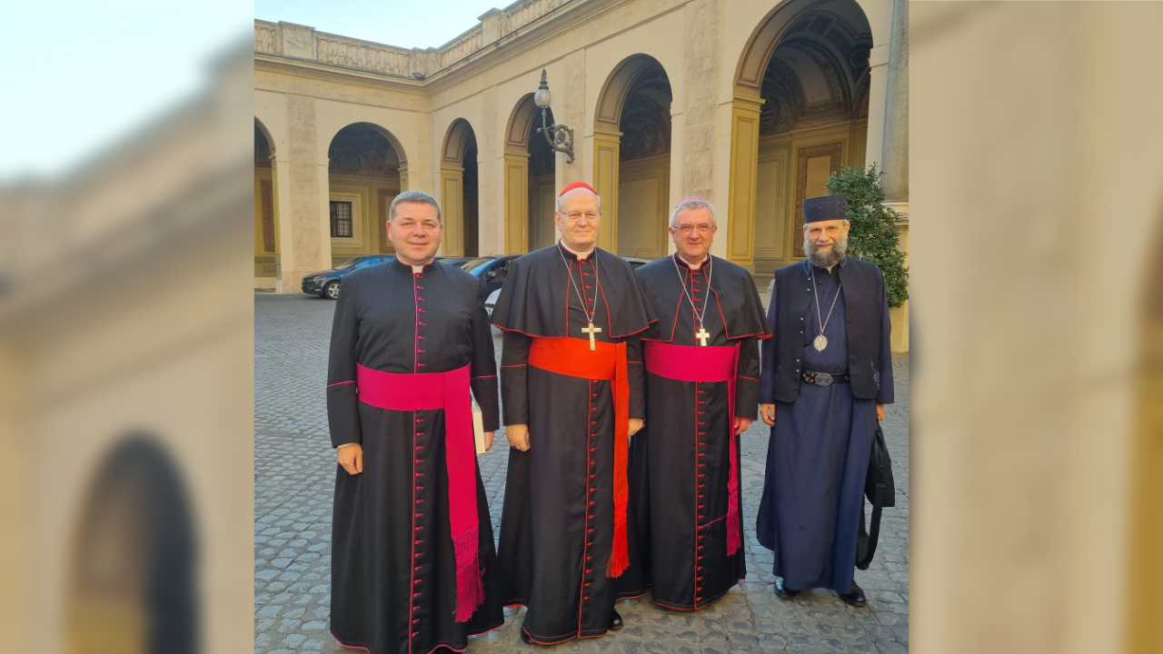 Pápai magánkihallgatáson az MKPK küldöttsége