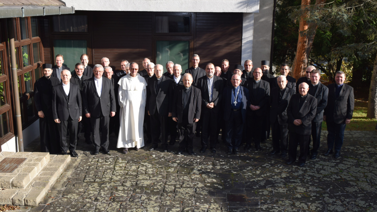 Közös lelkigyakorlaton vettek részt a magyar püspökök kép