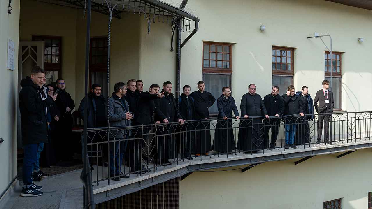 A görögkatolikus papnövendékek látták vendégül az ország kispapjait egy hétvégére
