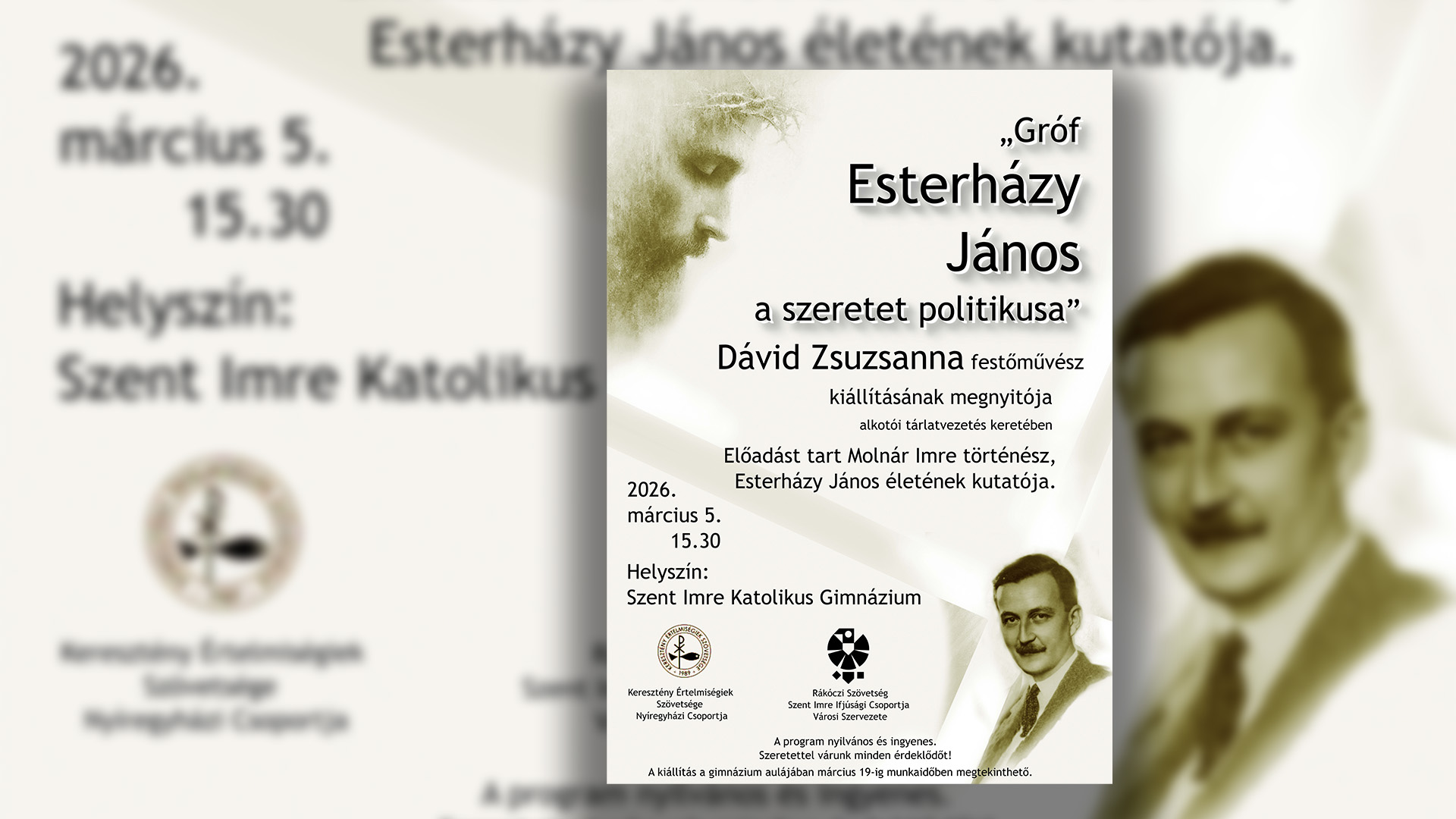 KÉSZ program: Kiállítás Esterházy János életéről