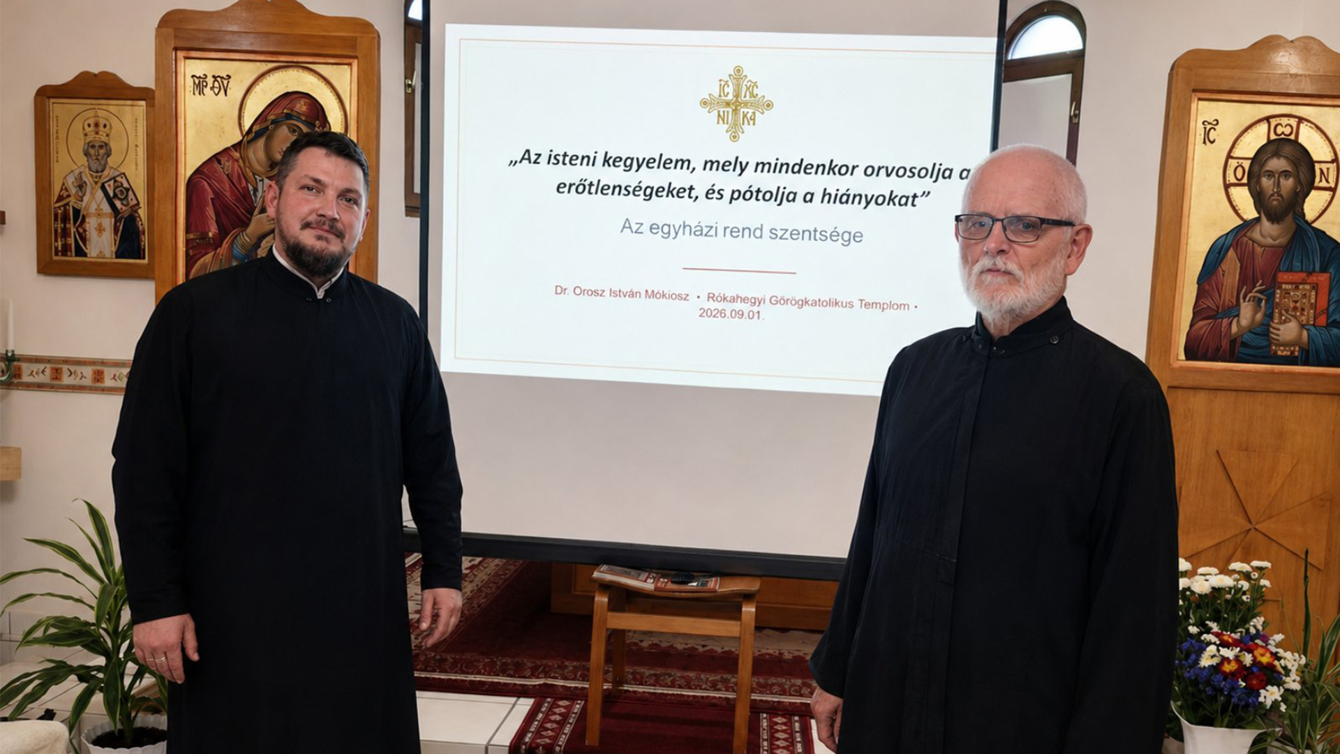 Az egyházi rend szentségéről Rókahegyen