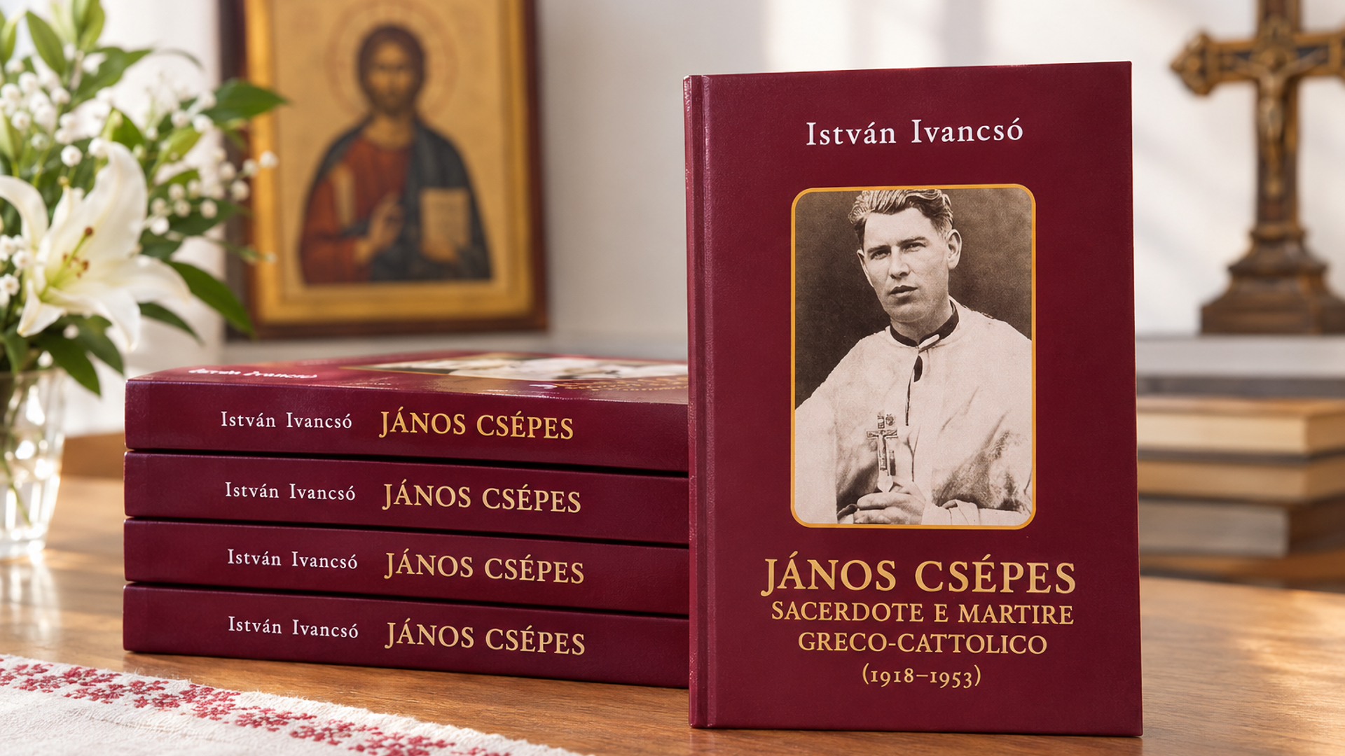 Megjelent a Csépes János görögkatolikus vértanú papról szóló kötet olasz fordítása