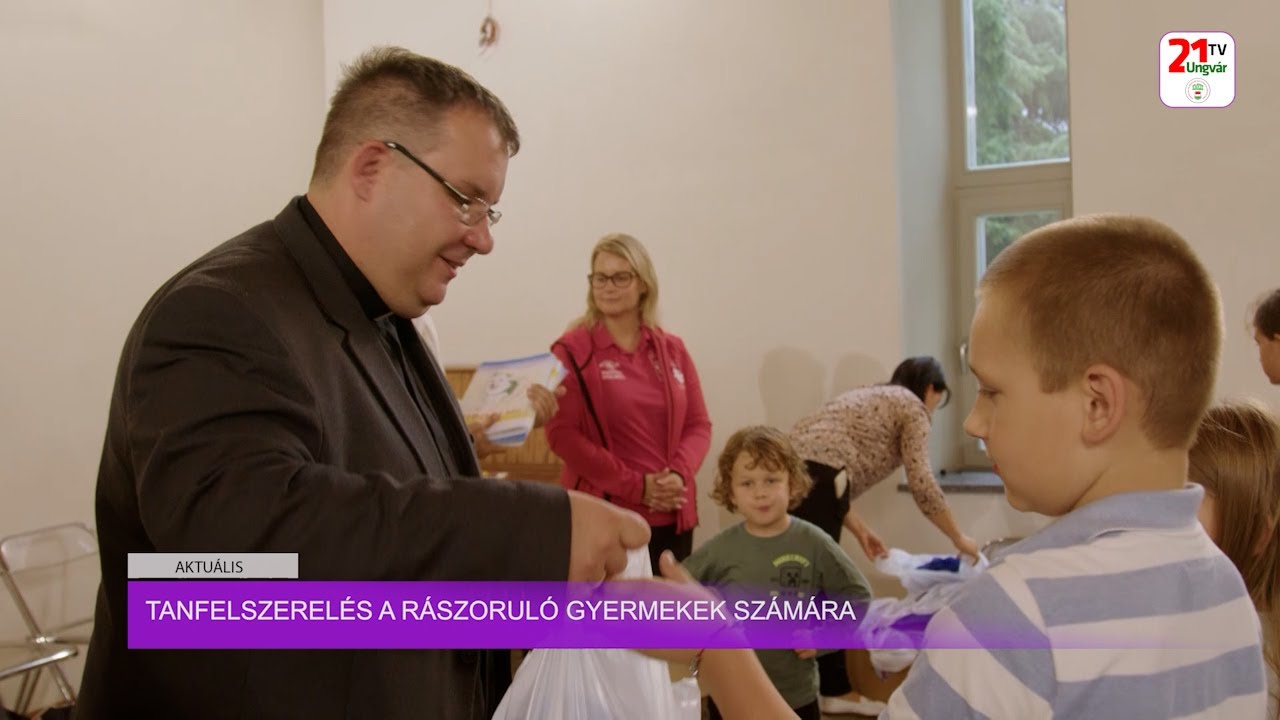Tanfelszerelés a rászoruló gyermekek számára Tanfelszerelés a rászoruló gyermekek számára